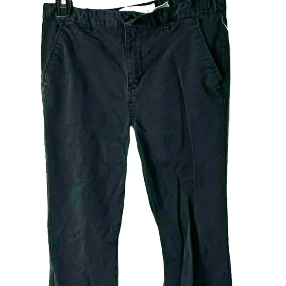 Old Navy Size 14 Kids Husky Youth Black Straight Leg Jeans